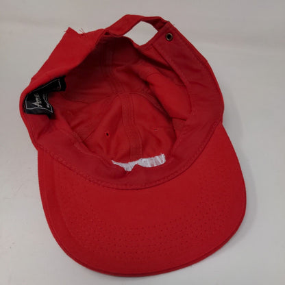 ATT Headwear Men's Slideback Hat Red Embroidered Victor Logo Bradford White