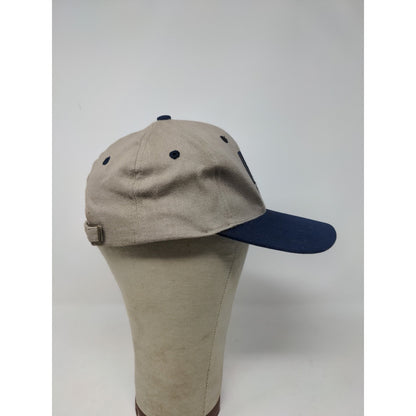WYCO Slideback Adjustable Hat Seba Cap Embroidered Beige & Blue