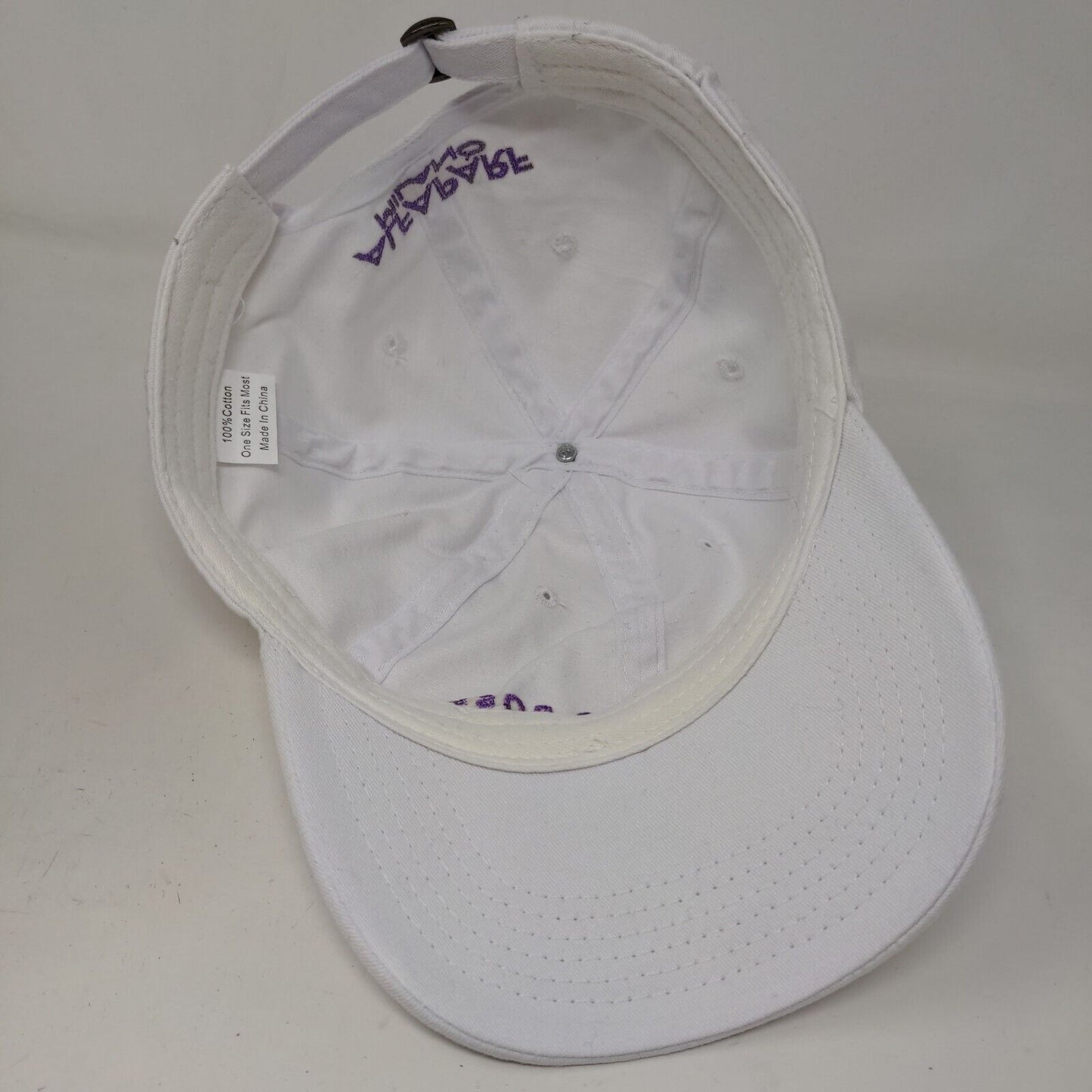 Unbranded Women's Alfaparf Milano Slideback Hat White OSFM Hair Gloss Boss