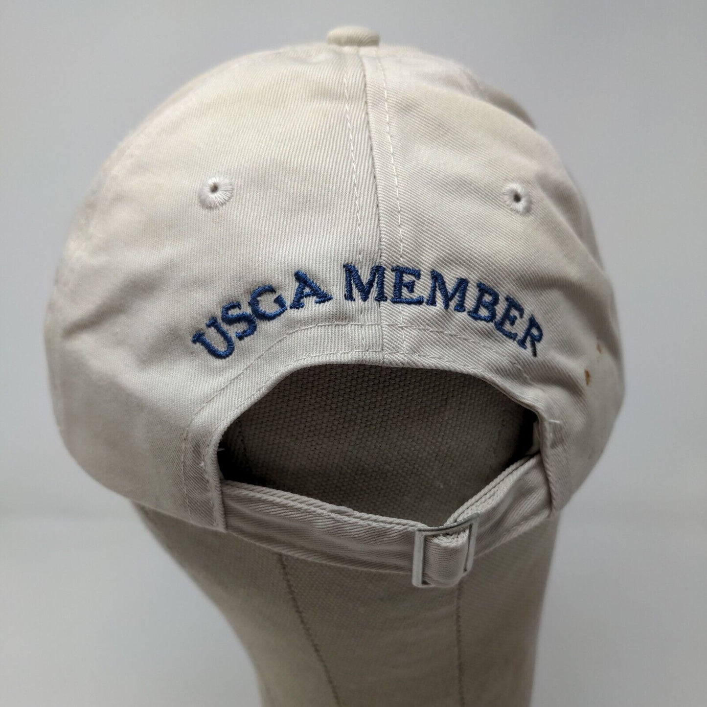 USGA Men's 2006 U.S. Open Winged Foot Slideback Hat Tan Adjustable Embroidered