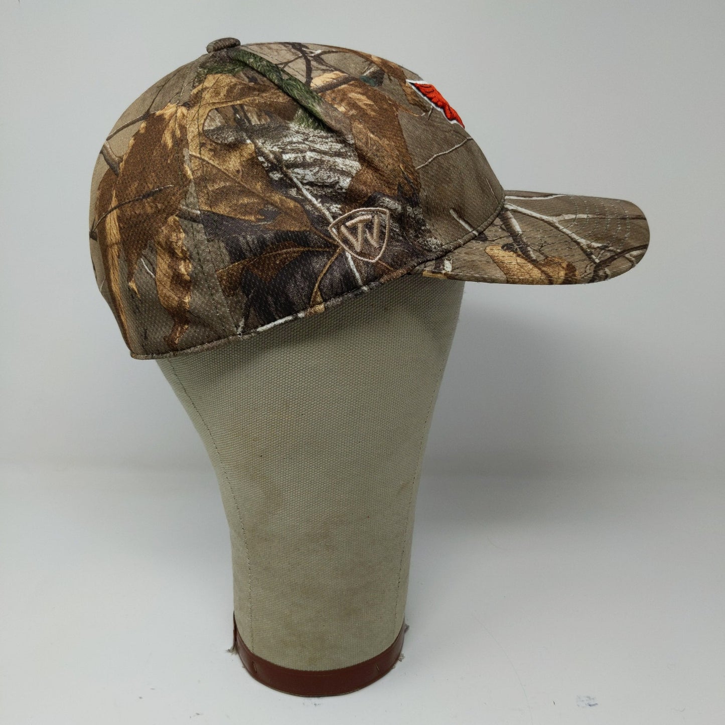 Illinois State Redbirds Camo Hat OSFA Brown Memory Fit Embroidered Logo