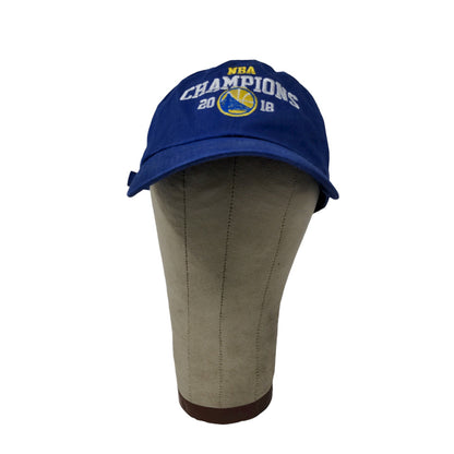 Fan Favorite Golden State Warriors 2018 NBA Champions Slideback Hat Blue OSFA