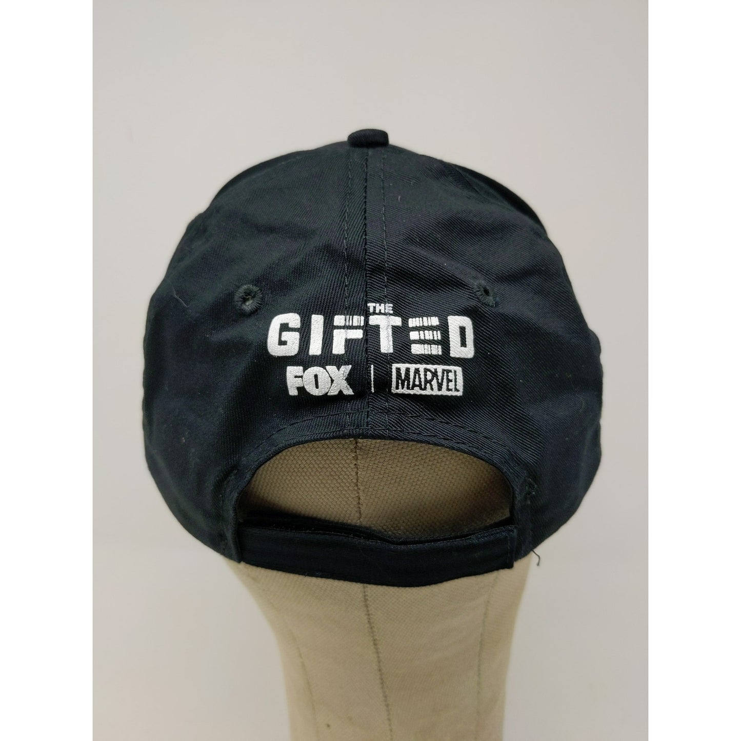 Marvel The Gifted Fox TV Show Strapback Hat Black M Logo Mutants Unite