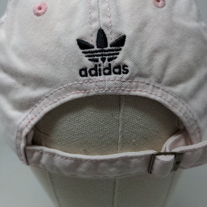 Adidas Women's Slideback Hat Pink Adjustable Embroidered Trefoil Logo