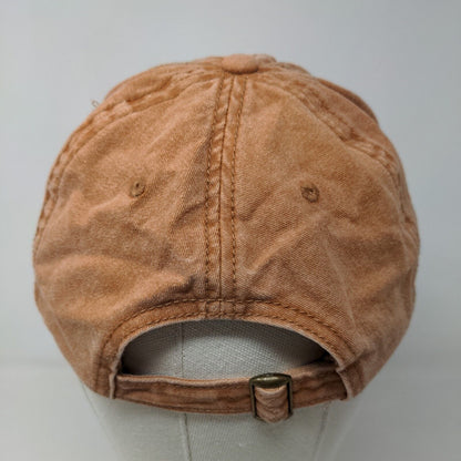 Unbranded Men's Slideback Hat Brown Size OSFM Blank 100% Cotton