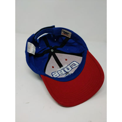 Fan Favorite MLB Chicago Cubs Strapback Hat Embroidered Logo Red & Blue OSFA