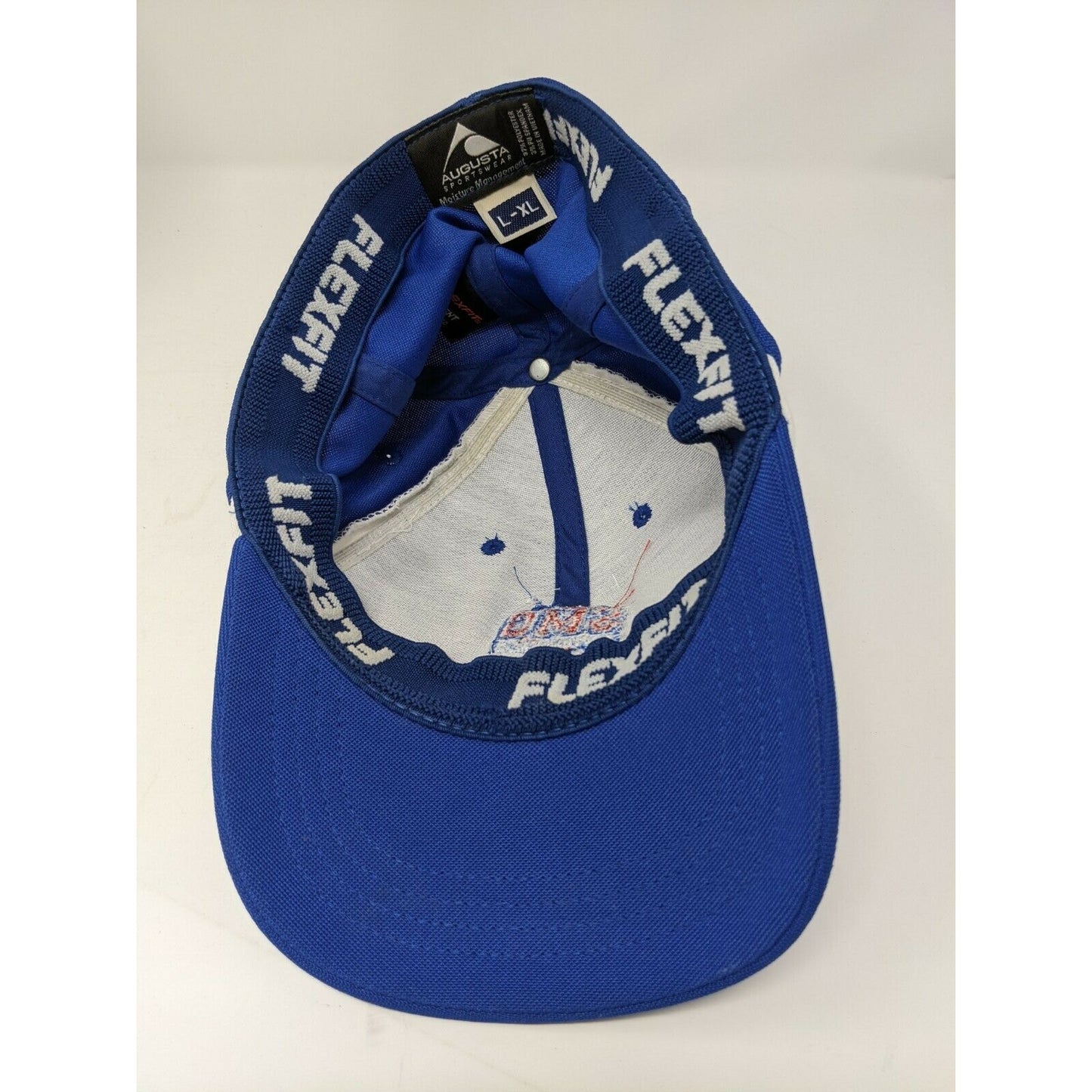SMG Fighting Angels Staff Hat Flexfit Moisture Management Size L-XL Augusta Blue