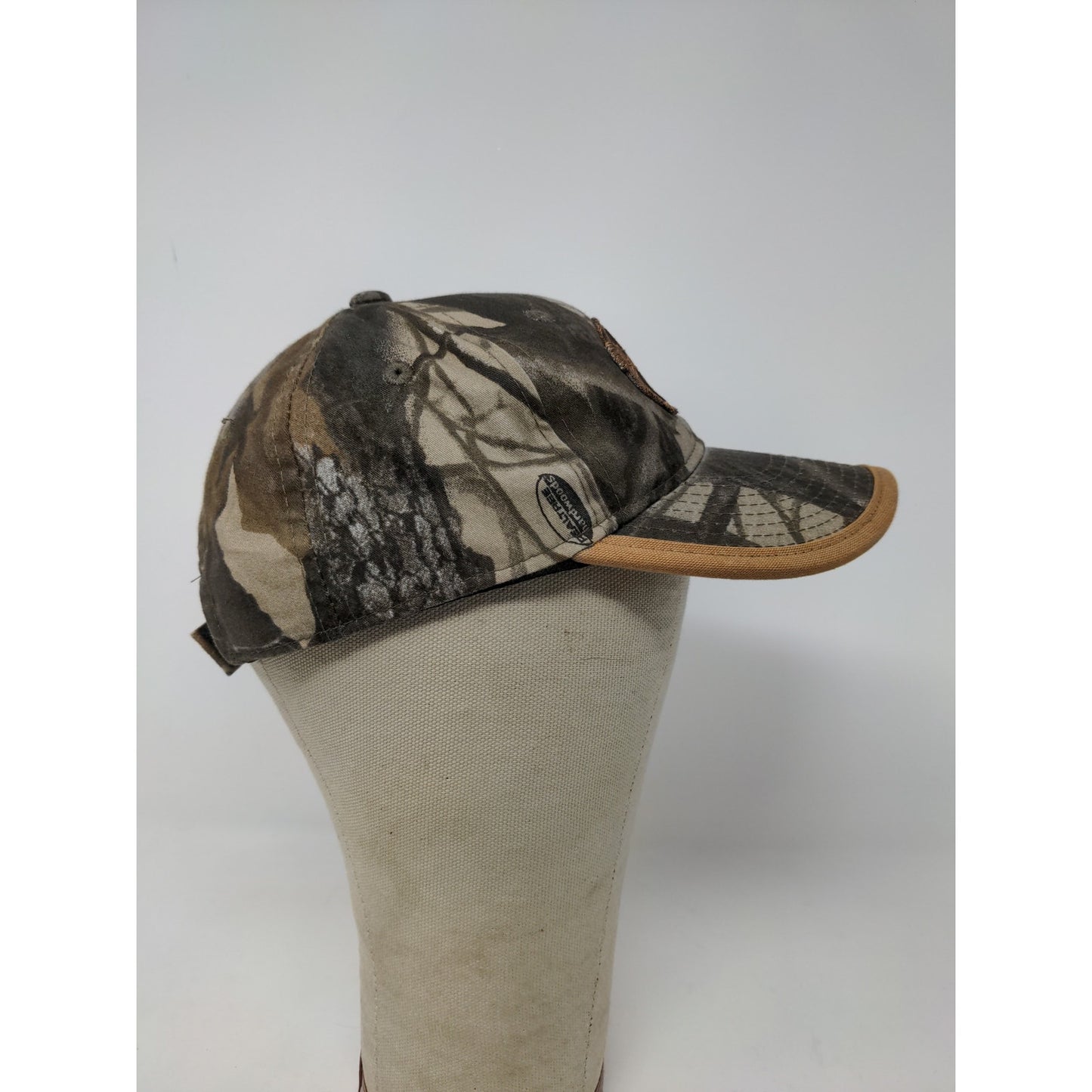 Youth Bass Pro Shops Realtree Hardwood Camo Strapback Hat Patch Logo