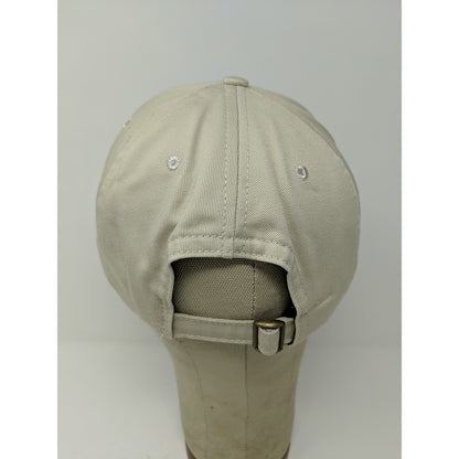 Mens KTA Kansas Trapshooters Association Hat Slideback OSFA Tan & Black Made USA