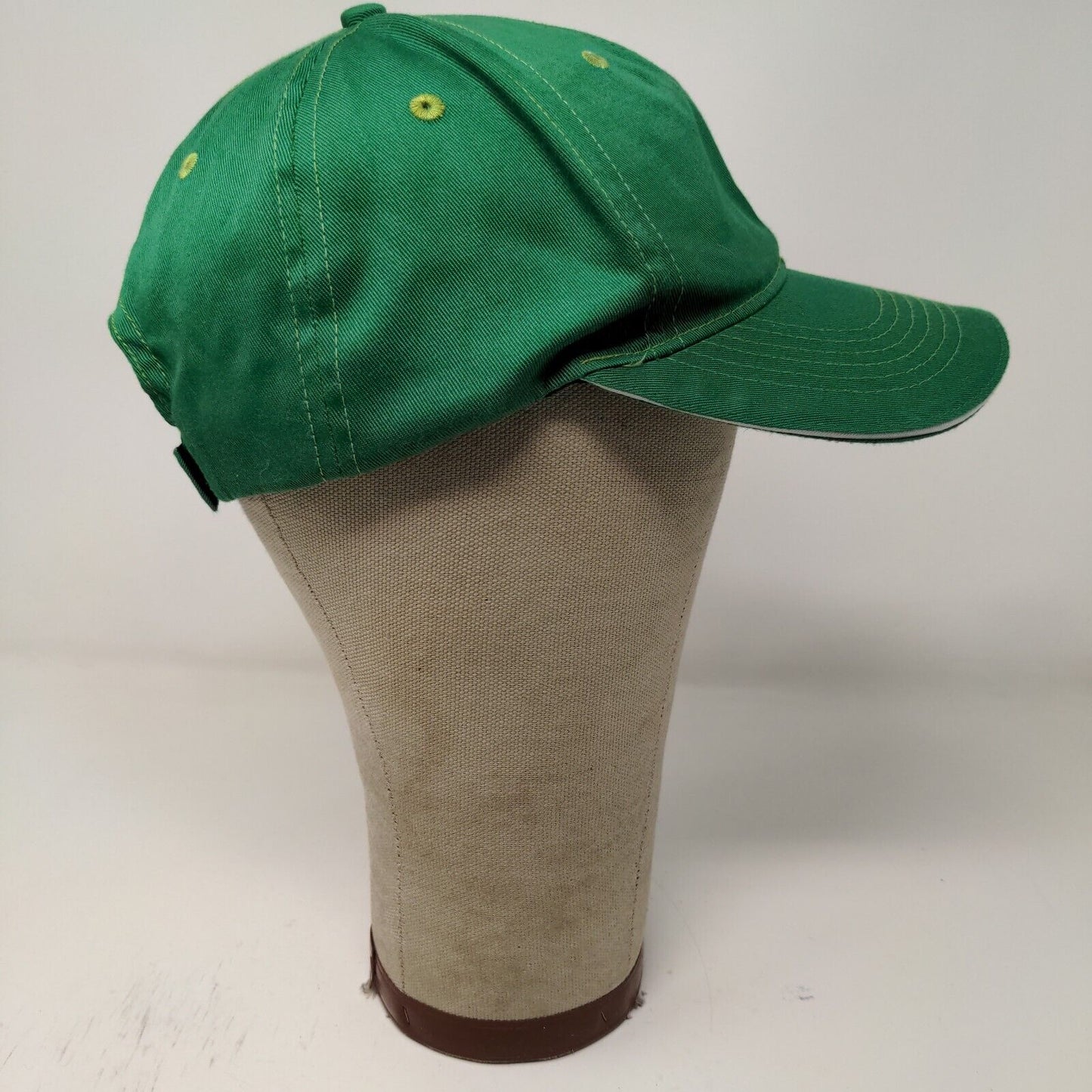Mtn Dew Strapback Hat Green OSFA Embroidered Logo Soda Soft Drink