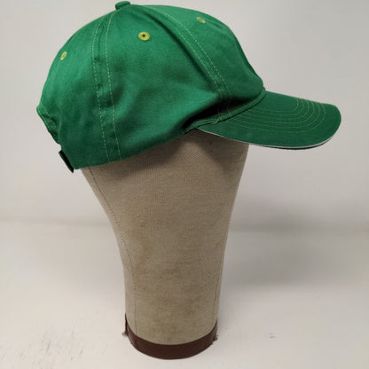 Mtn Dew Strapback Hat Green OSFA Embroidered Logo Soda Soft Drink