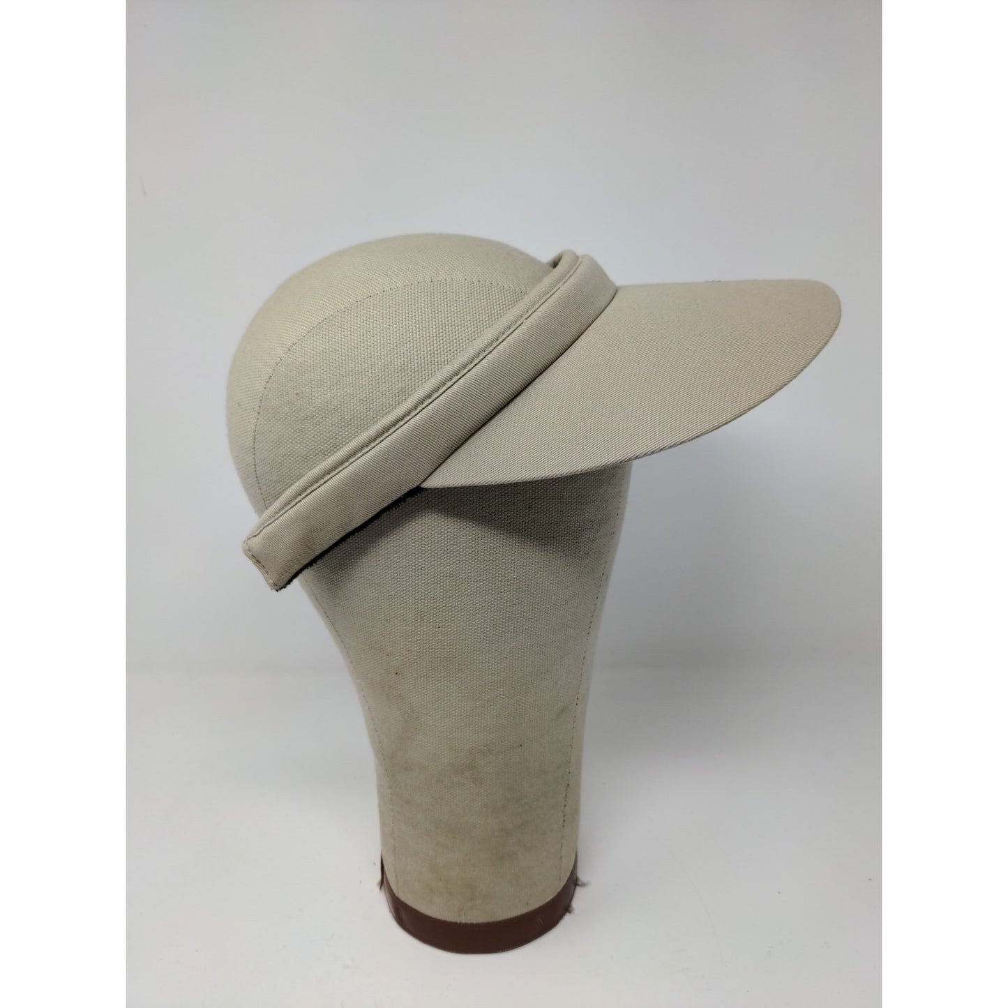 Womens High Spirits Sun Visor Hat Tan Palm Desert California Los Caballeros