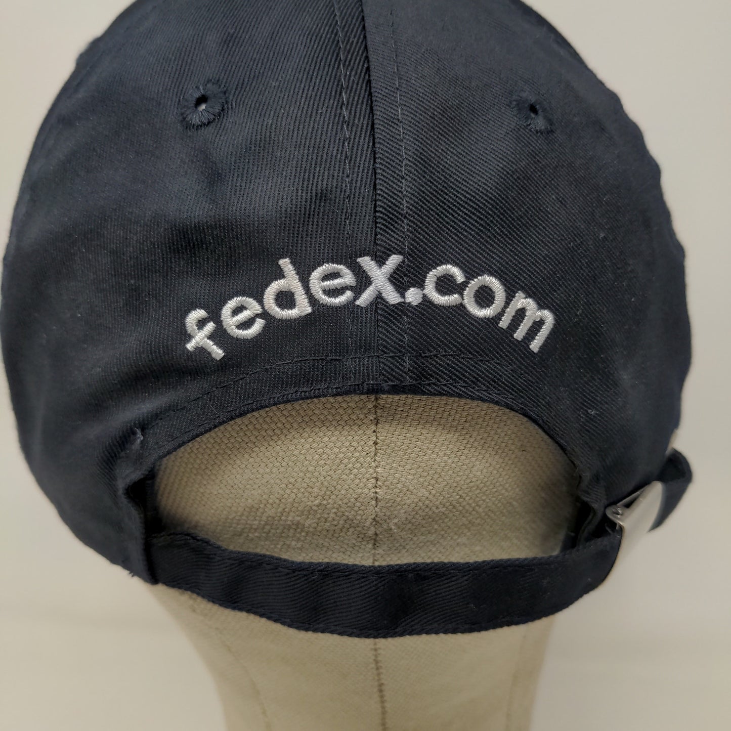 VF Imagewear FedEx Express Slideback Uniform Hat Blue RG-RG Embroidered Logo