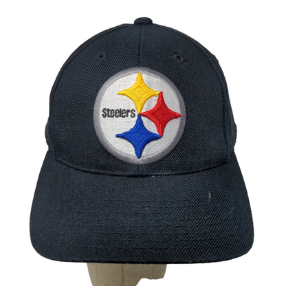 Logo Athletic Men's Snapback Hat Black OSFA NFL Pittsburgh Steelers