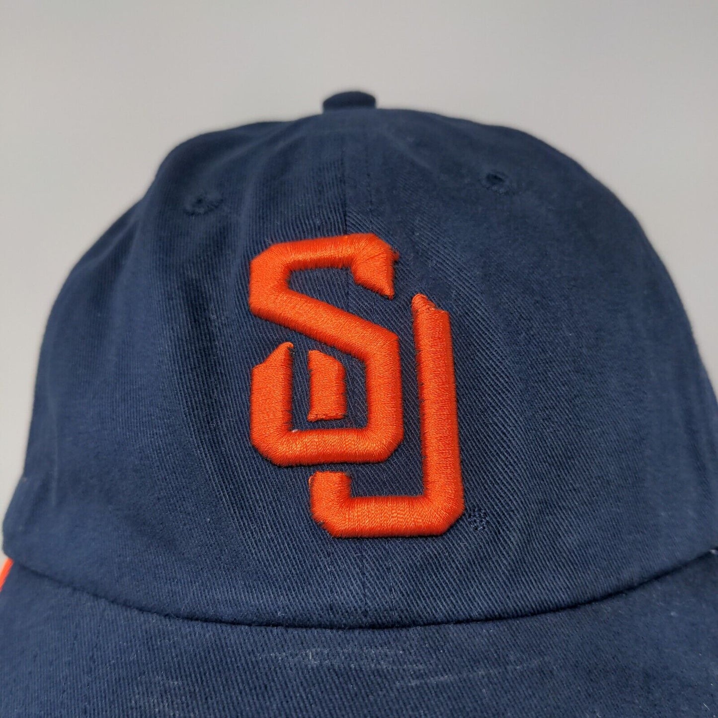 Nike Syracuse University Strapback Hat Retro Logo Blue OSFA Embroidered