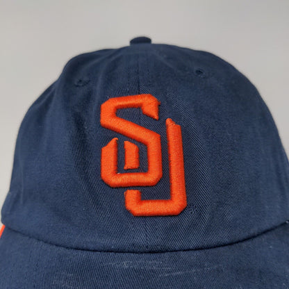 Nike Syracuse University Strapback Hat Retro Logo Blue OSFA Embroidered