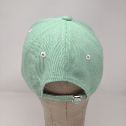 Pusheen Women's Slideback Hat Green Adjustable Embroidered Cat Logo Breathe