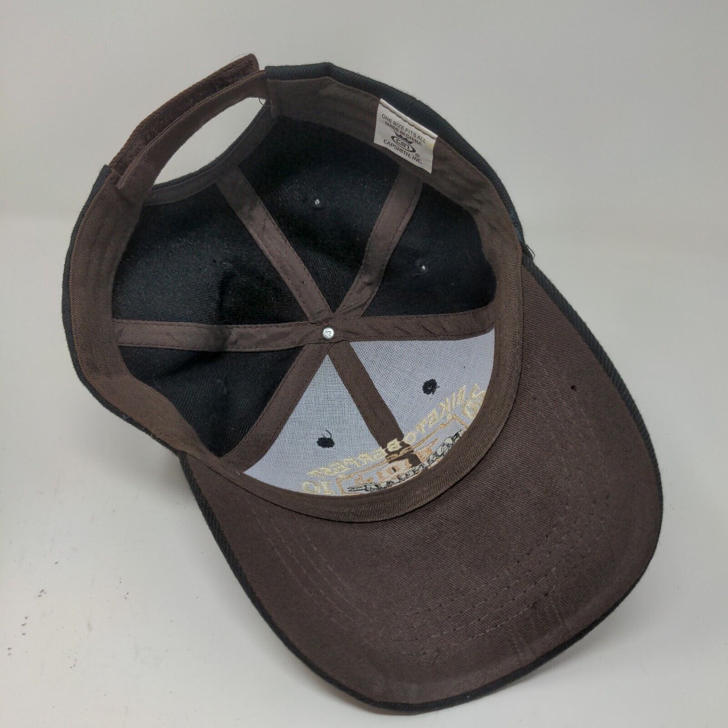 Capsmith Men's Biketoberfest 2010 Strapback Hat Black OSFA Embroidered Logo