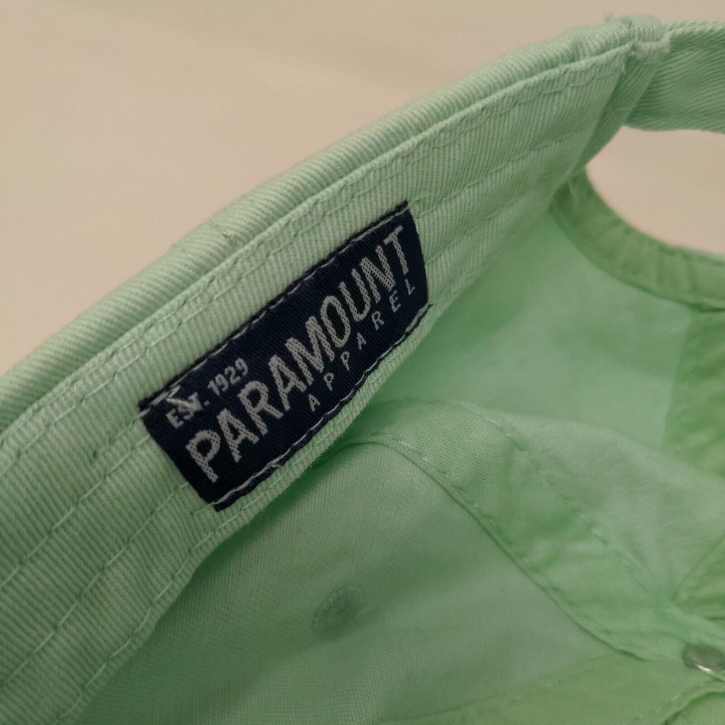 Paramount Apparel Men's Slideback Hat Green Size S/M Embroidered Margarita Logo