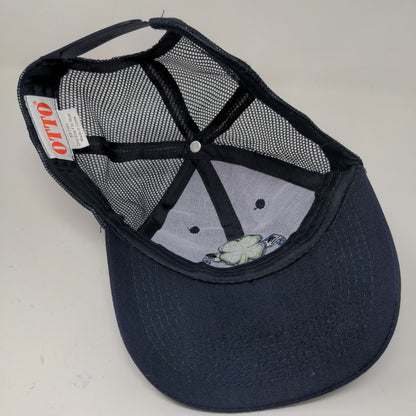 Otto Hendricks County 4-H Fair Blue Snapback Meshback Hat Cap One Size