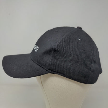 Unbranded Men's Stretchy Hat Black Size OSFM Wedding Groom Embroidered Logo