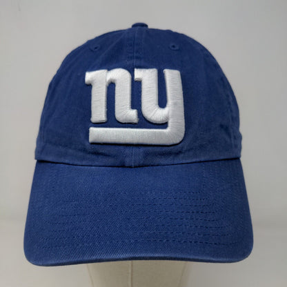 '47 Brand Men's Slideback Hat Blue Size OS NFL New York Giants Embroidered Logo