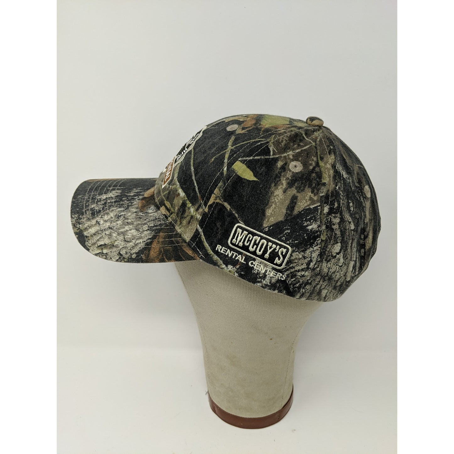 Rare SAMPLE McCoys Rental Centers Camo Hat Strapback - Not For Retail Sale