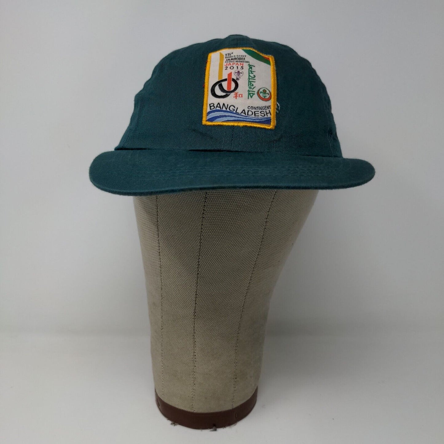 World Scout Jamboree 2015 Japan Strapback Hat Green Embroidered Logo