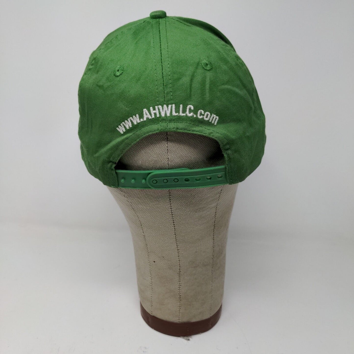 John Deere AHW Snapback Hat Green OSFA Embroidered Spell Out Logo