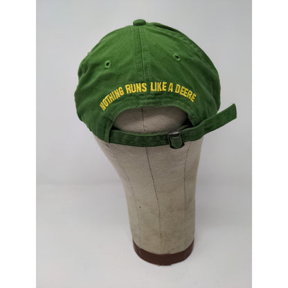 John Deere Owner's Edition Slideback Hat Green Embroidered Logo