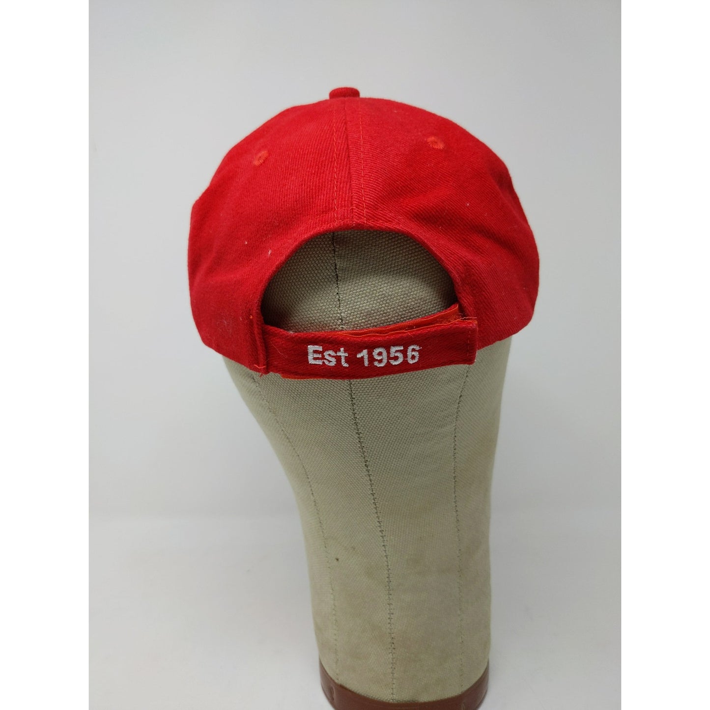 84 Lumber 2006 50 Year Anniversary Strapback Hat Adjustable 58CM Red Embroidered