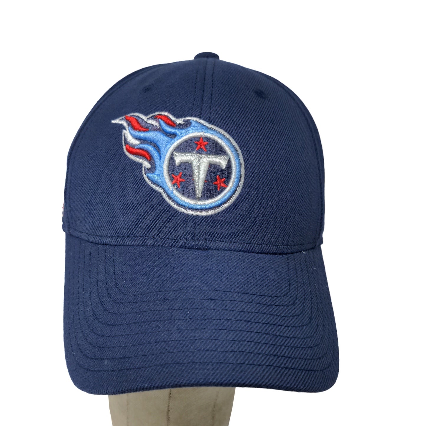 Reebok NFL Men's Strapback Tennessee Titans Hat Blue OSFA Embroidered Logo