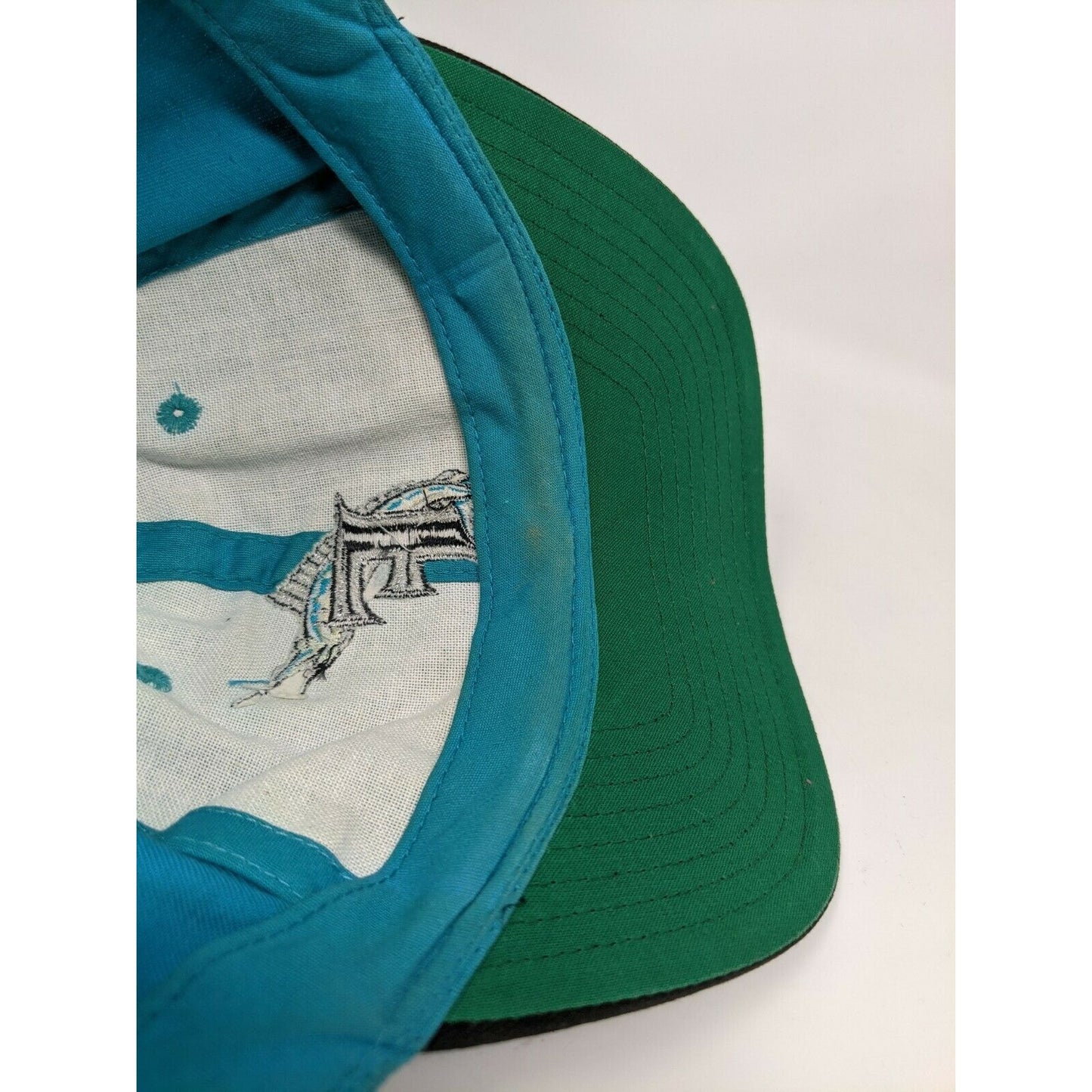 Vintage 90's Florida Marlins Hat Cap Baseball MLB Twins Enterprise Snapback