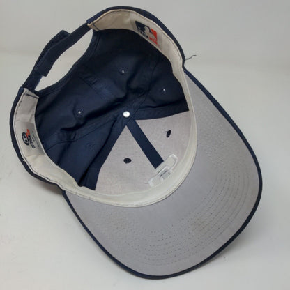 Team MLB San Diego Strapback Hat Blue Size S/M Embroidered Logo