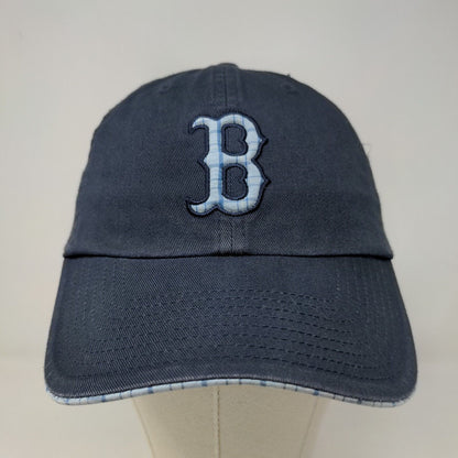 Twins Enterprise Men's Slideback Hat Blue OSFA Boston Red Sox Logo Embroidered