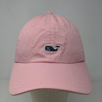 Vineyard Vines Women's Slideback Hat Pink Adjustable Embroidered Whale Logo