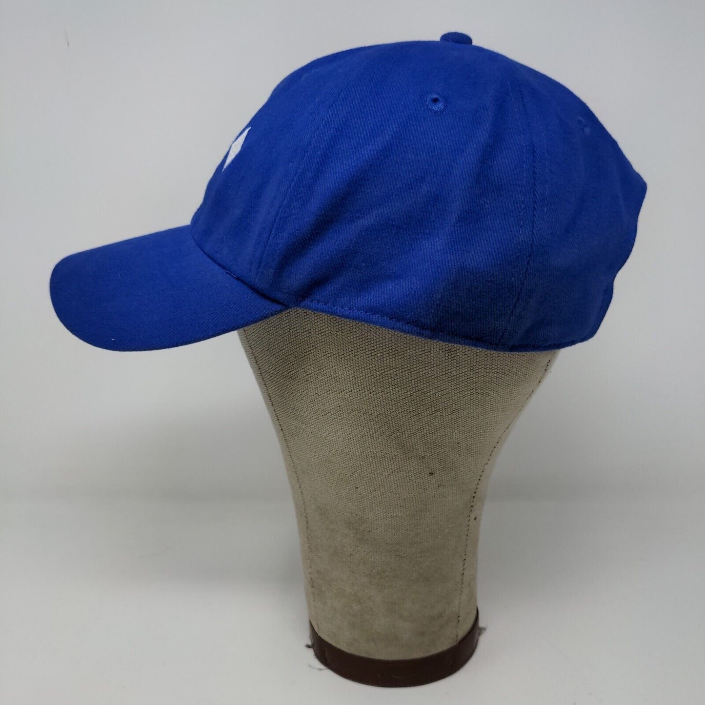 Milwaukee's Best Light Strapback Hat Blue OSFA Embroidered Logo Cards Poker