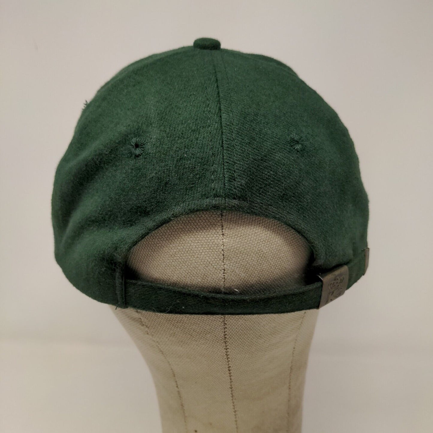 Longaberger Men's Slideback Hat Cap Green Embroidered Logo Spell Out