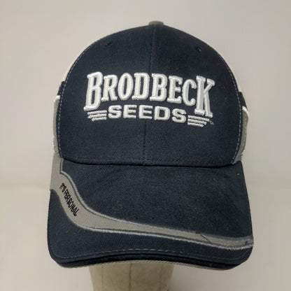 Brodbeck Seeds Men's Strapback Hat Multi OSFA Meshback Embroidered Logo