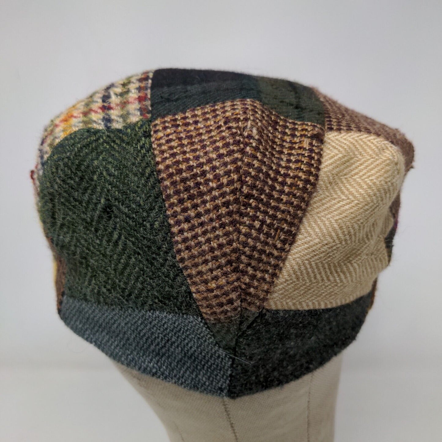 Hats of Ireland Castlebar Men's Donegal Tweed Hat 6 1 100% Wool Size 6 7/8