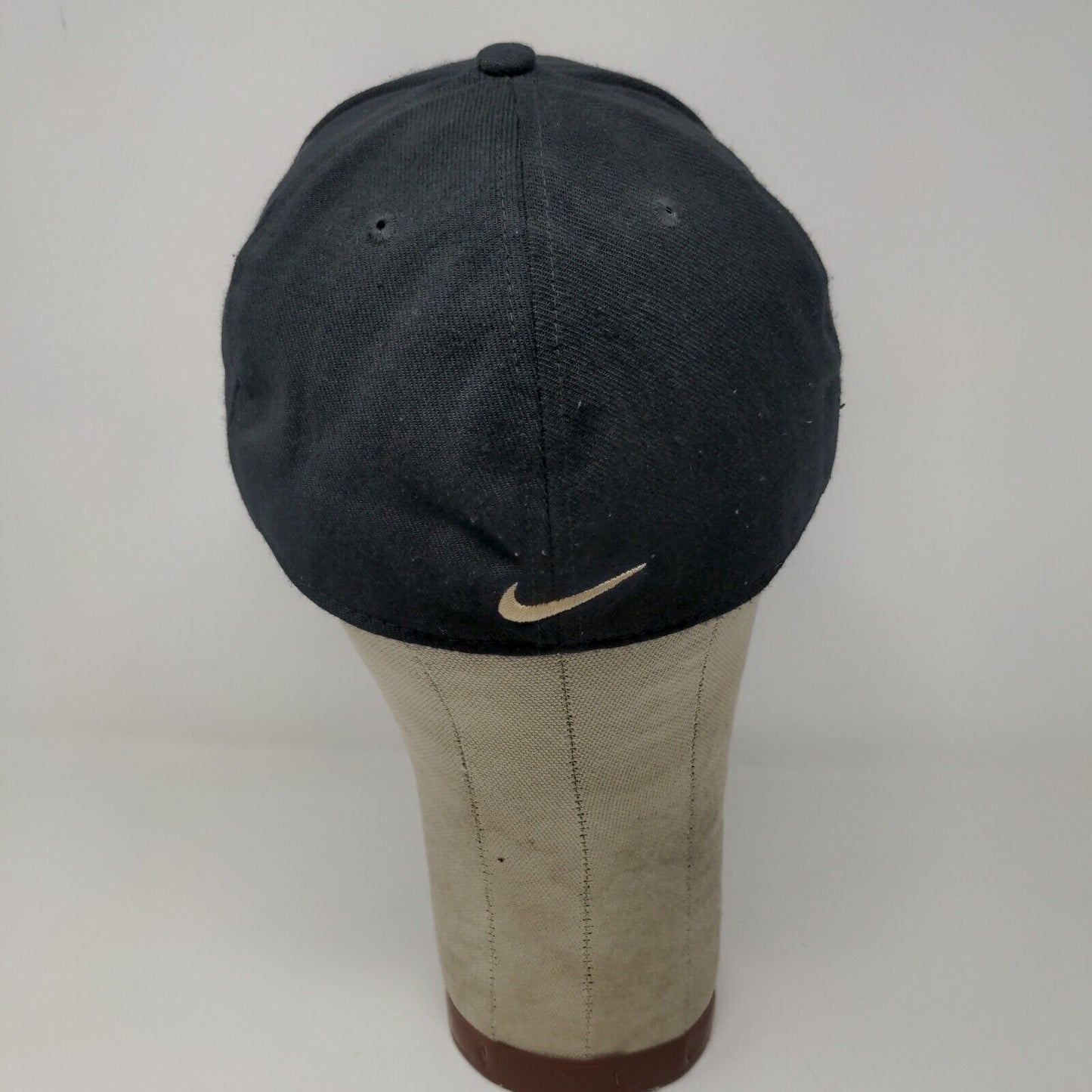 Nike Legacy91 Dri Fit Fitted Hat Black Size S/M Purdue Boilermakers Logo