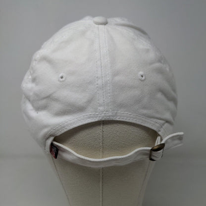 Cuffy's of Cape Cod Men's Slideback Hat White Size Adult Embroidered Lobster