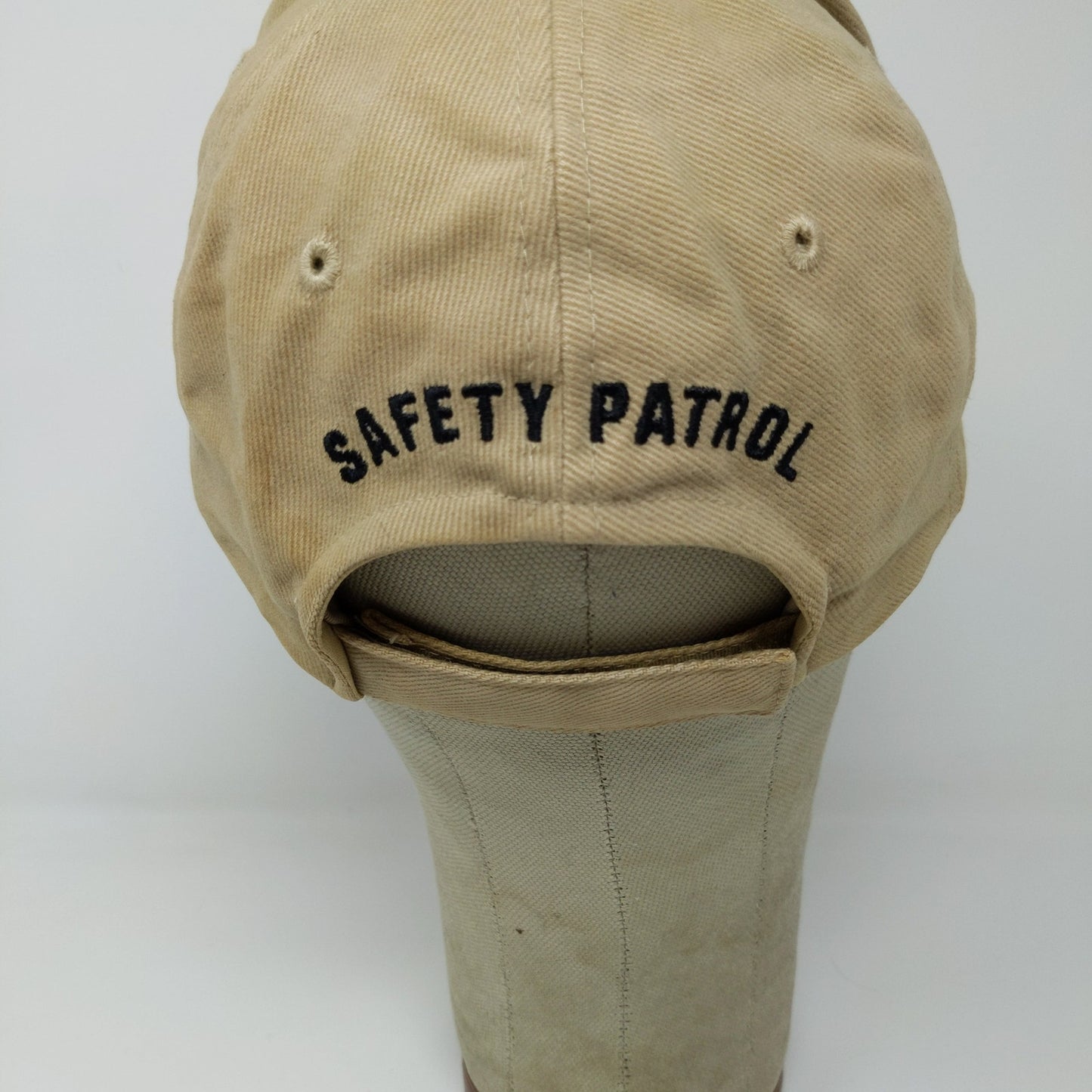 Indy Motor Speedway Safety Patrol Hat Strapback Embroidered Tan SEE DESC