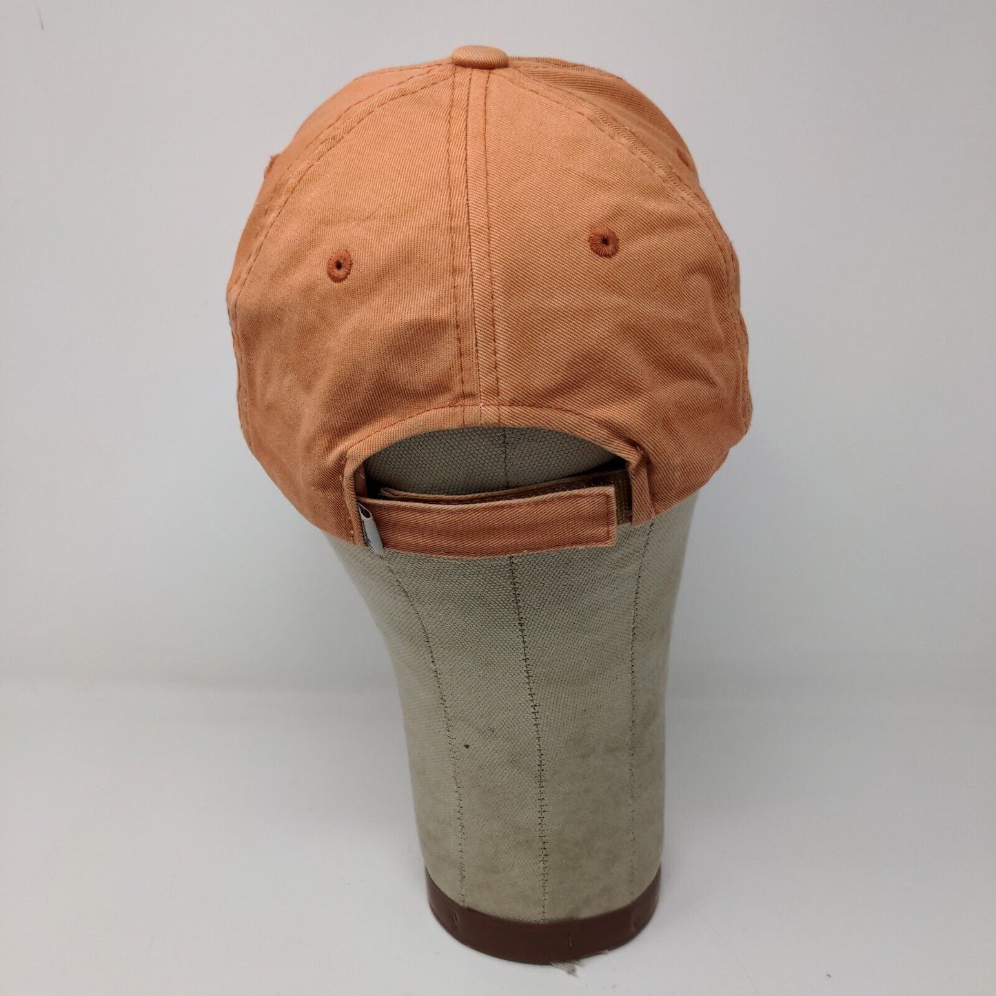 Clustere Spires Golf Club Orange Hat Cap Adjustable Strap Back Embroidered