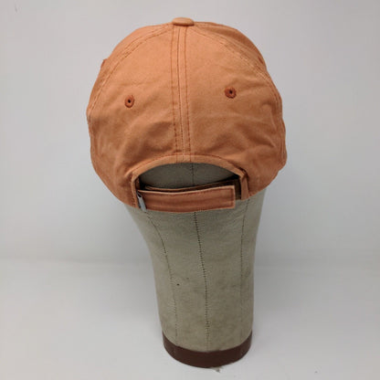 Clustere Spires Golf Club Orange Hat Cap Adjustable Strap Back Embroidered