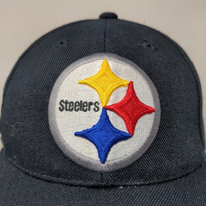 Logo Athletic Men's Snapback Hat Black OSFA NFL Pittsburgh Steelers