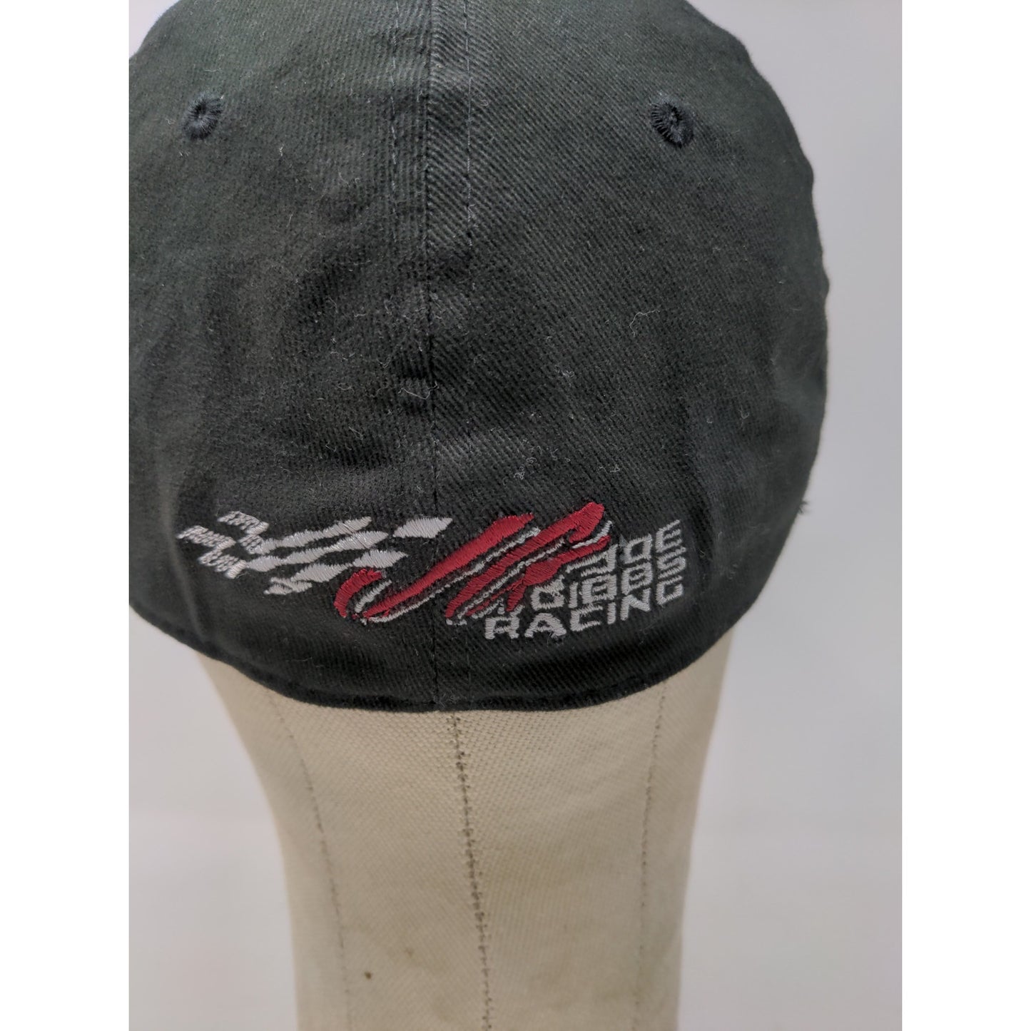Starter Pro Flex Joe Gibbs Racing Fitted Hat Size M/L Black Embroidered Logo