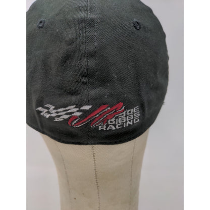 Starter Pro Flex Joe Gibbs Racing Fitted Hat Size M/L Black Embroidered Logo