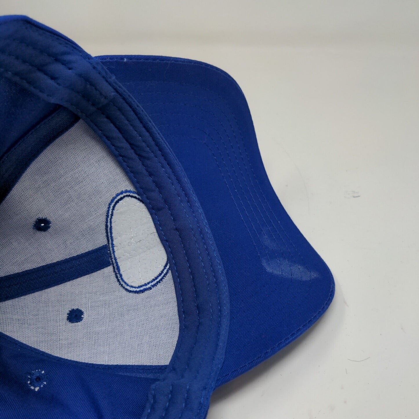 Bud Light Mens Strapback Hat Blue Adjustable Embroidered Logo 100% Cotton