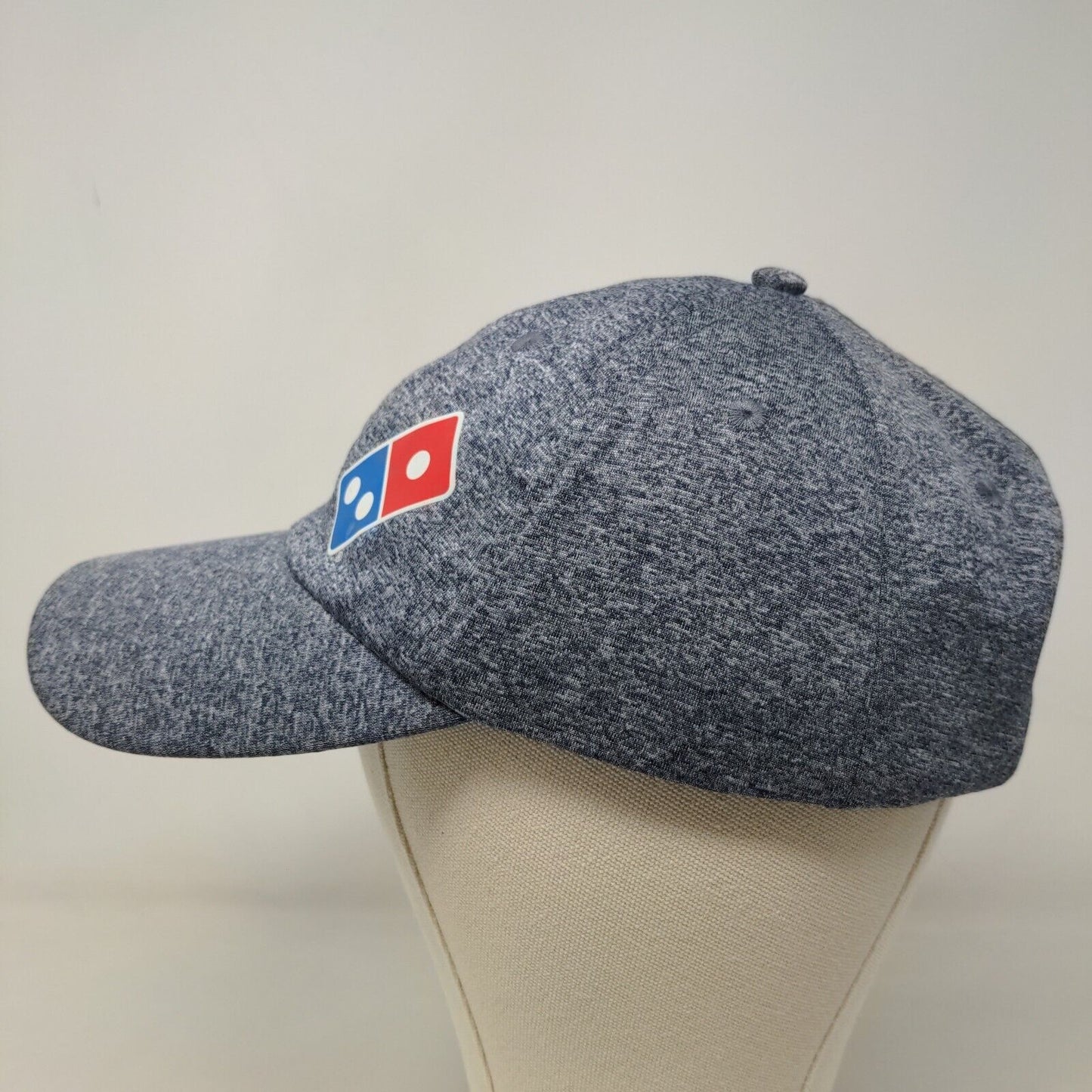 Domino's Gear Men's Strapback Hat Blue Gray Size OS Employee Uniform Cap